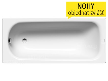 Saniform Plus vana ocelová 170 x 70 x 41 cm 363-1, bílá