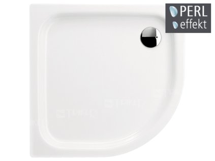 Zirkon 65 vanička ocelová 80 x 80 x 6,5 cm 511-1 R500 bílá + Perl-Effekt