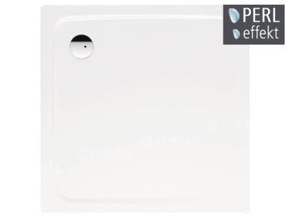 Superplan vanička ocelová 80 x 80 x 2,5 cm 386-1, bílá + Perl-Effekt