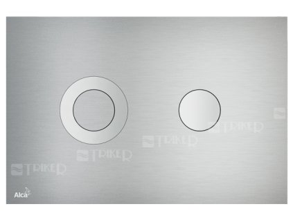 Tlačítko ovládací Alca TURN kovové mat/lesk