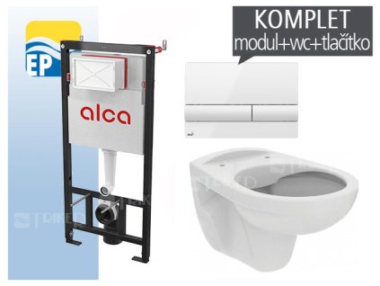 EP závěsný WC Rimless komplet 1710 do sádrokartonu