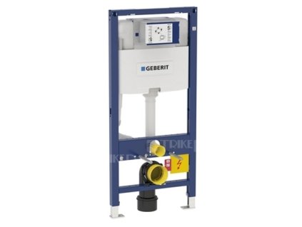 Duofix pro závěsné WC 112cm s nádrží Omega, přední ovládání