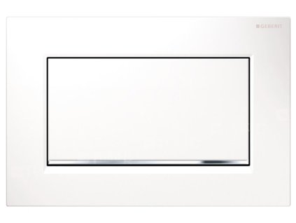 Sigma30 ovládací tlačítko start/stop bílá/lesklý chrom/bílá