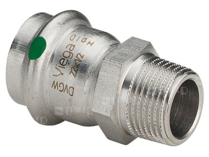 Sanpress Inox přechod s vnějším závitem 2311 22 x 1/2"