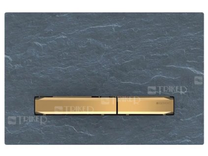 Sigma50 NEW ovládací tlačítko Břidlice Mustang / mosaz