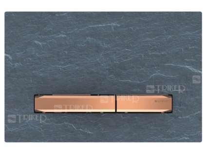 Sigma50 NEW ovládací tlačítko Břidlice Mustang / červené zlato