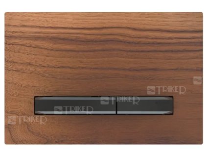 Sigma50 NEW ovládací tlačítko Americký ořech / černý chrom