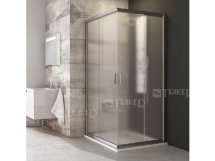 BLRV2-90 sprchový kout satin/grape
