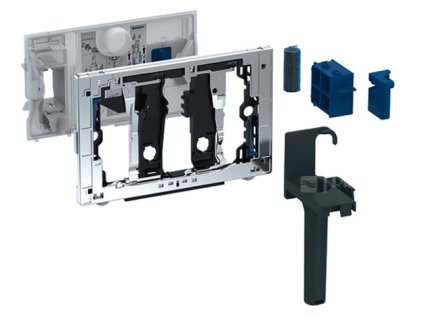 Zásuvka pro tyčinku Geberit DuoFresh, pro nádržku Sigma 12 cm, RAL 7016 Antracit