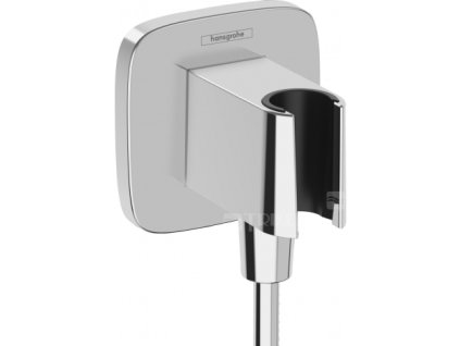 Fixfit Q přípojka s držákem hadice, chrom