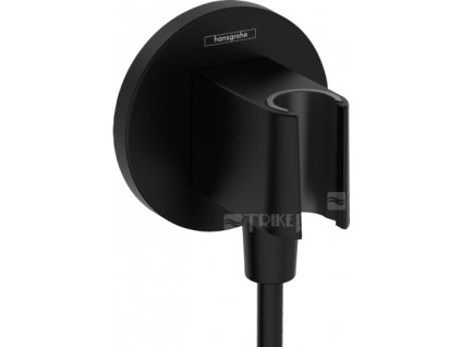 Fixfit s přípojka s držákem hadice, černá mat