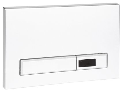 SLW 02A Automatický splachovač WC pro montážní rám SLR 21, 24V DC, bílé tlačítko