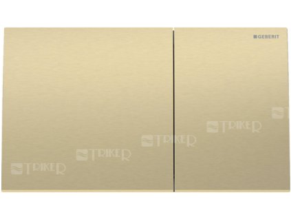 Sigma70 ovládací tlačítko, mosaz.barva/kartač