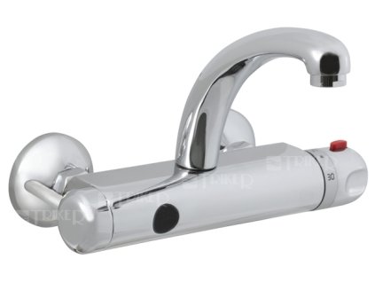 SLU 25 automatická nástěnná termostatická baterie SLU 25 rozteč 150mm, 24V DC