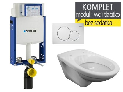 Závěsný WC komplet T-05 Kombifix Eco + EP klozet závěsný
