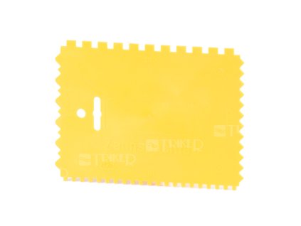 Stěrka plastová 18 cm zuby E4-E6