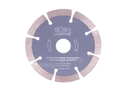 Kotouč diamantový segmentový 125 mm