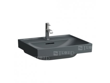 Meda umyvadlo 55x46cm s otvorem pro baterii grafit