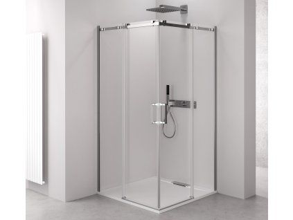 THRON LINE SQUARE sprchové dveře 1200x1100 ČS ROH