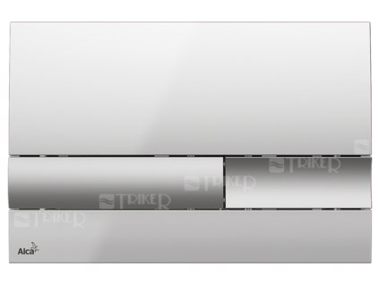 Tlačítko ovládací Alca M17xx M1743 lesklý chrom/matný chrom