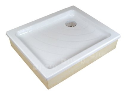 Aneta EX vanička akrylátová samonosná 90 x 75 x 18,5cm, bílá