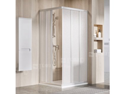 ASRV3-80/198 sprchový kout satin/grape - 1/2 koutu