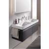 Laufen Pro S dvojumyvadlo 130 x 46 cm s otvorem bílé