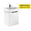 Rekord skříňka 50 cm pod umyvadlo 60 cm, korpus:bílý, dvířka:bílá