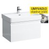 Laufen Pro S skříňka s 1 zásuvkou pod umyvadlo 70 x 46,5 cm bílá/lesk