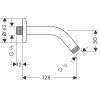Hansgrohe sprchové rameno 140mm DN15