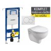 Závěsný WC komplet T-07 Duofix Special + Rekord klozet závěsný 52 cm