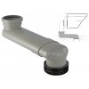 Geberit PVC WC koleno odskokové pro předstěnové moduly 14,5 - 34,5 cm