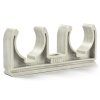 Spona dvojitá na potrubí z plastu 2 x 32 mm