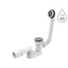 Sifon sprchový klik-klak s přepadem A503 zátka:kov, přepad:plast/chrom