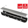 Žlab venkovní AVZ103-R104 100mm s pozinkovaným rámem s pozinkovaným roštem C250