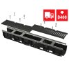 Žlab venkovní AVZ103-R201 100mm s pozinkovaným rámem s litinovým roštem D400