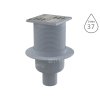 Vpusť podlahová APV32 se SMART uzávěrou, spodní 50 mm, výška 79 mm, nerez mřížka