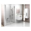 CSDL2 sprchové dveře CSDL2-120 (1175-1205mm) profil:lesk, výplň:transparent