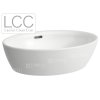 Laufen Pro A umyvadlová mísa 52 x 39 cm bez otvoru, broušená spodní část, bílá+LCC