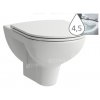 Laufen Pro klozet závěsný 53 cm RIMLESS bez splachovacího kruhu bílý