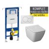 Závěsný WC komplet T-07 Duofix Special + Pure klozet závěsný 54 cm