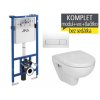Závěsný WC komplet T-11 JIKA do sádrokartonu + Lyra plus Compact klozet závěsný 49 cm