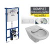Závěsný WC komplet T-11 JIKA do sádrokartonu + Dino RIMLESS klozet závěsný 53 cm