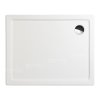 Flat Kvadro obdelník vanička akrylátová 100 x 80 x 5 cm, bílá