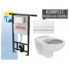 EP závěsný WC Rimless komplet 1710 do bytových jader