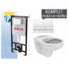 EP závěsný WC Rimless komplet 1710 do sádrokartonu