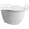 Laufen Pro klozet závěsný 53 cm kapotovaný bílý+LCC