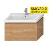Cubito skříňka s 1 zásuvkou pod umyvadlo 85 x 48,5 cm, dub