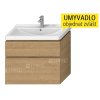 Cubito skříňka se 2 zásuvkami pod umyvadlo 85 x 48,5 cm, dub