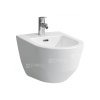 Laufen Pro bidet závěsný 53 cm kapotovaný s otvorem pro baterii, s postranními otvory, bílý+LCCA
